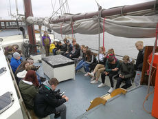 Segeltörn auf dem Ijsselmeer (Foto: Natalie Thouet)